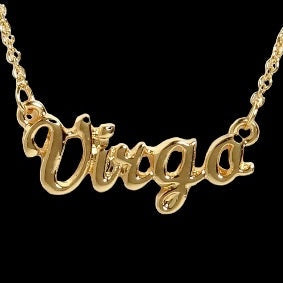 Zodiac Necklace: Virgo